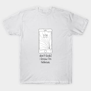 Cracked Phone T-Shirt